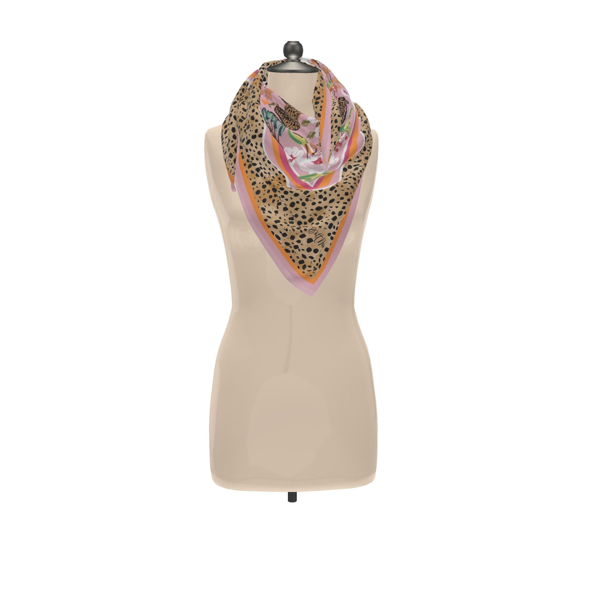 Heiress Silk Scarf & Shawl