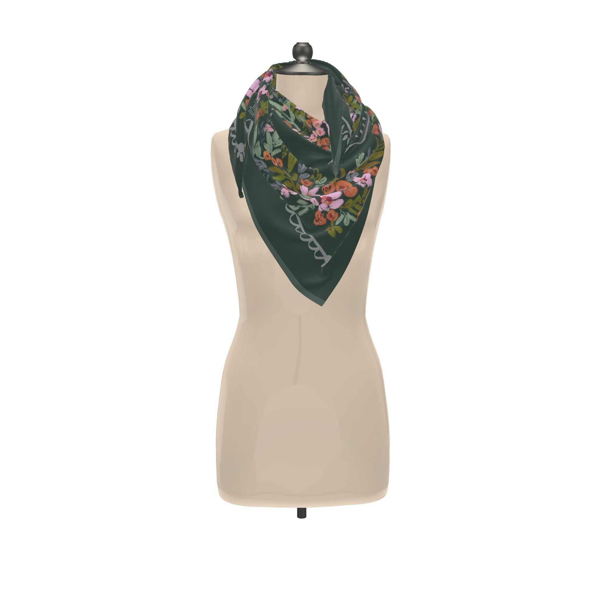 Savannah Silk Scarf & Shaw