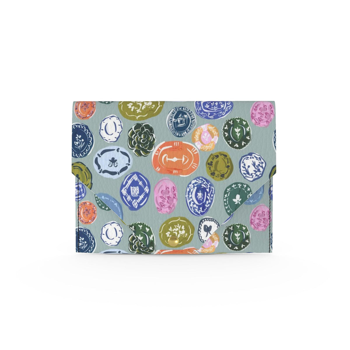 Willow Vegan Leatherette Mahjong Card Holder