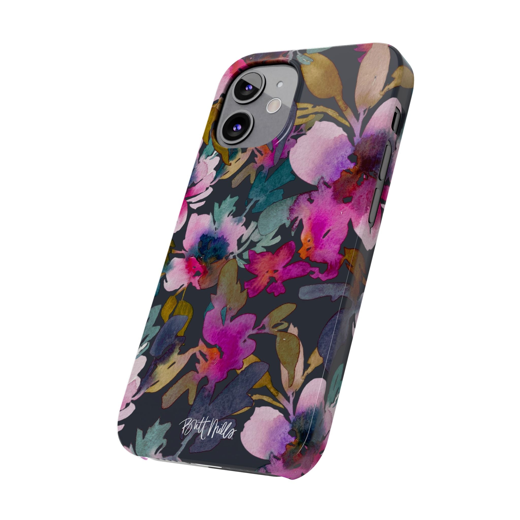 Flourish Slim Phone Case