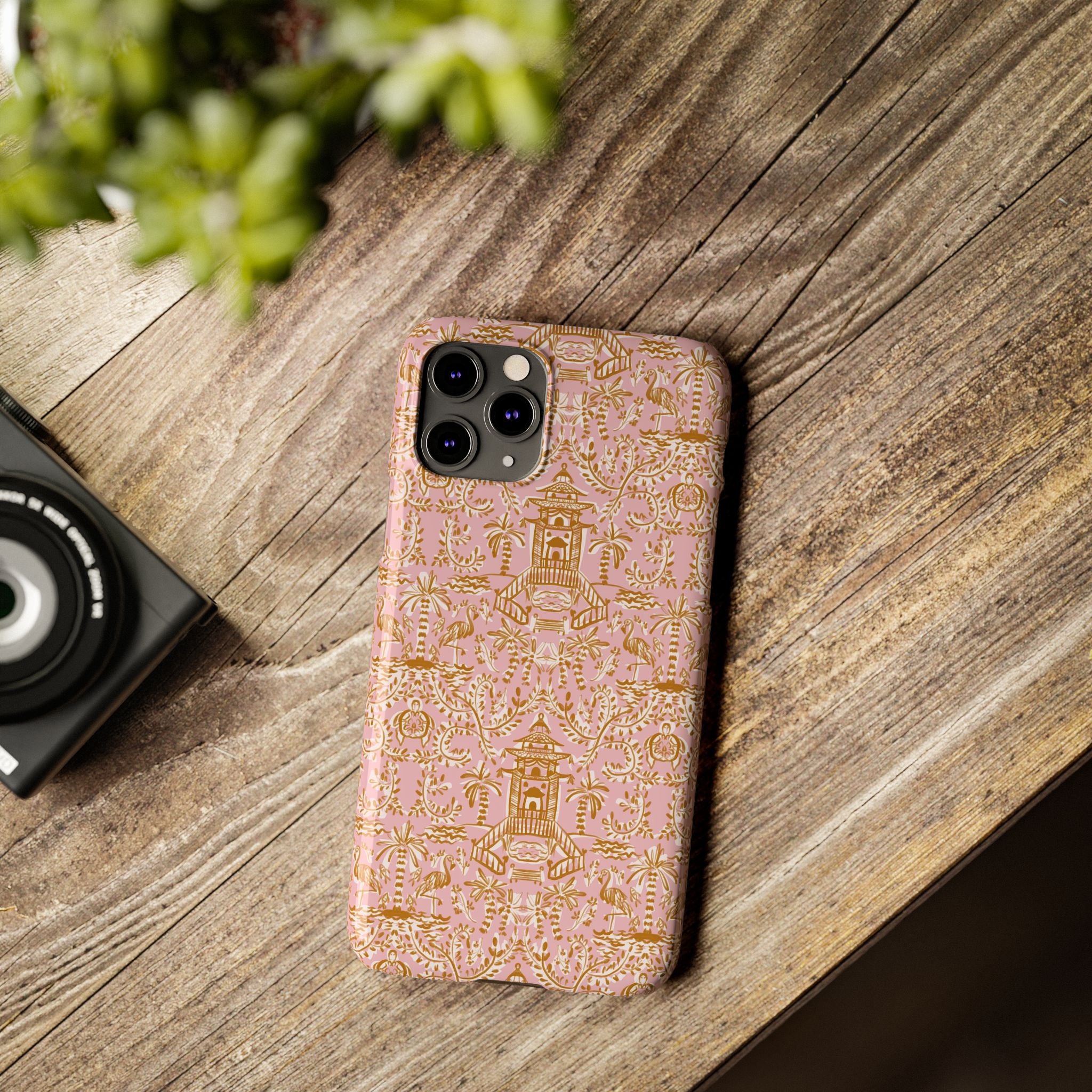 Soirée Pink Slim Phone Case