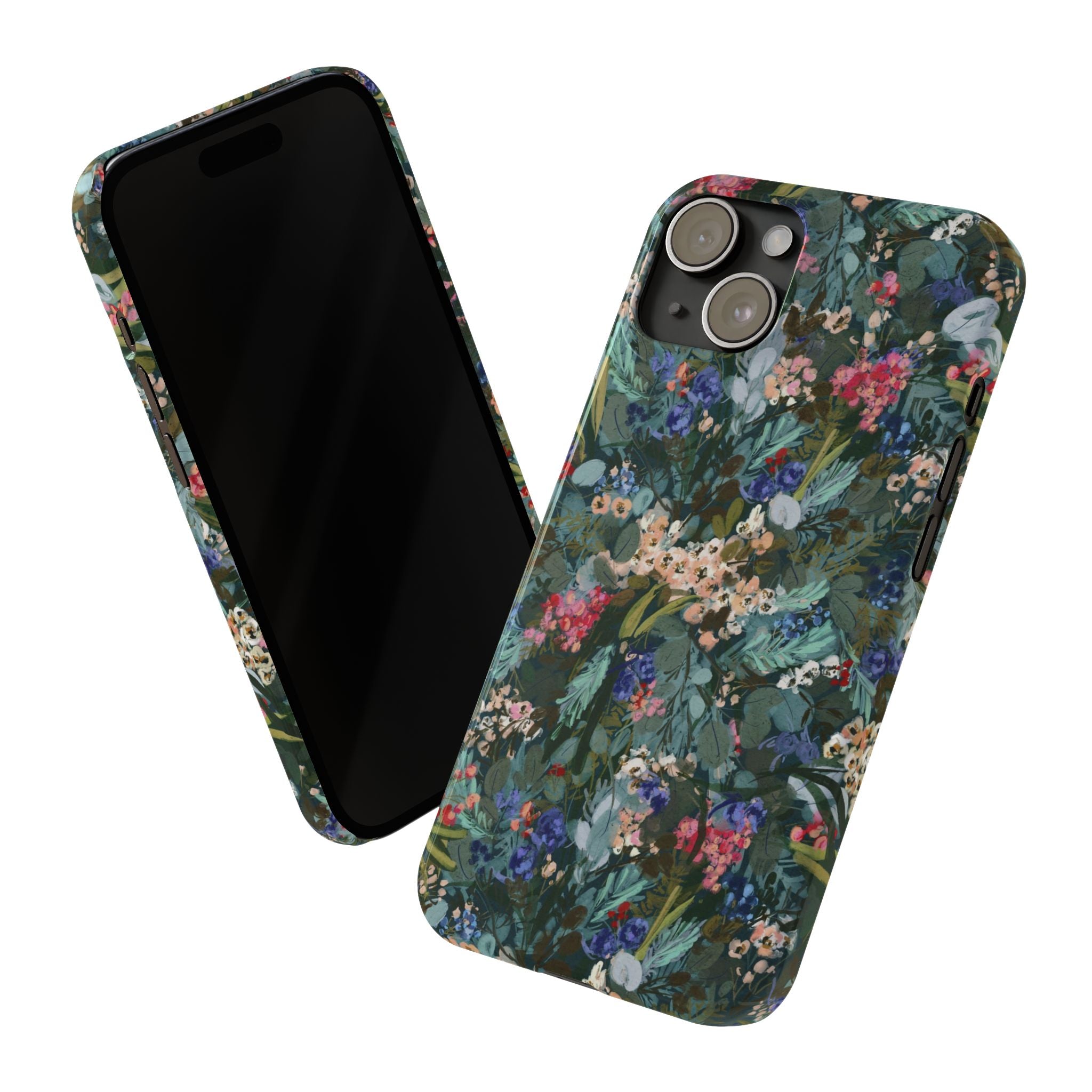 Winter Berry Slim Phone Case