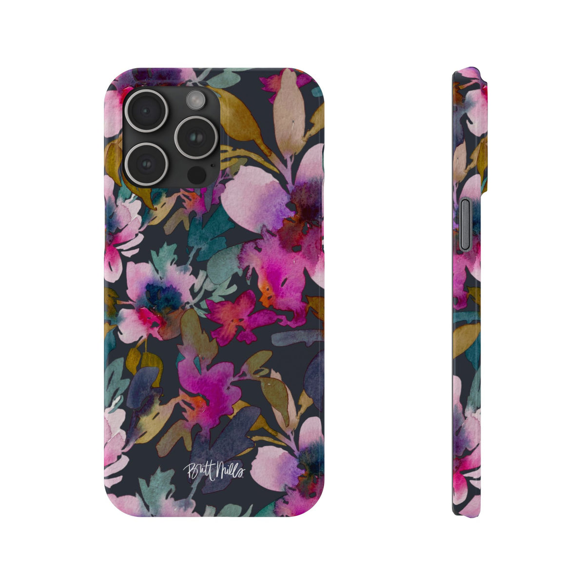 Flourish Slim Phone Case