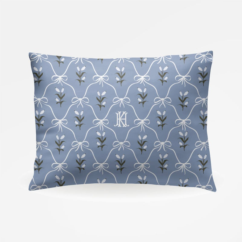 Charming Monogrammed Standard Pillowcase