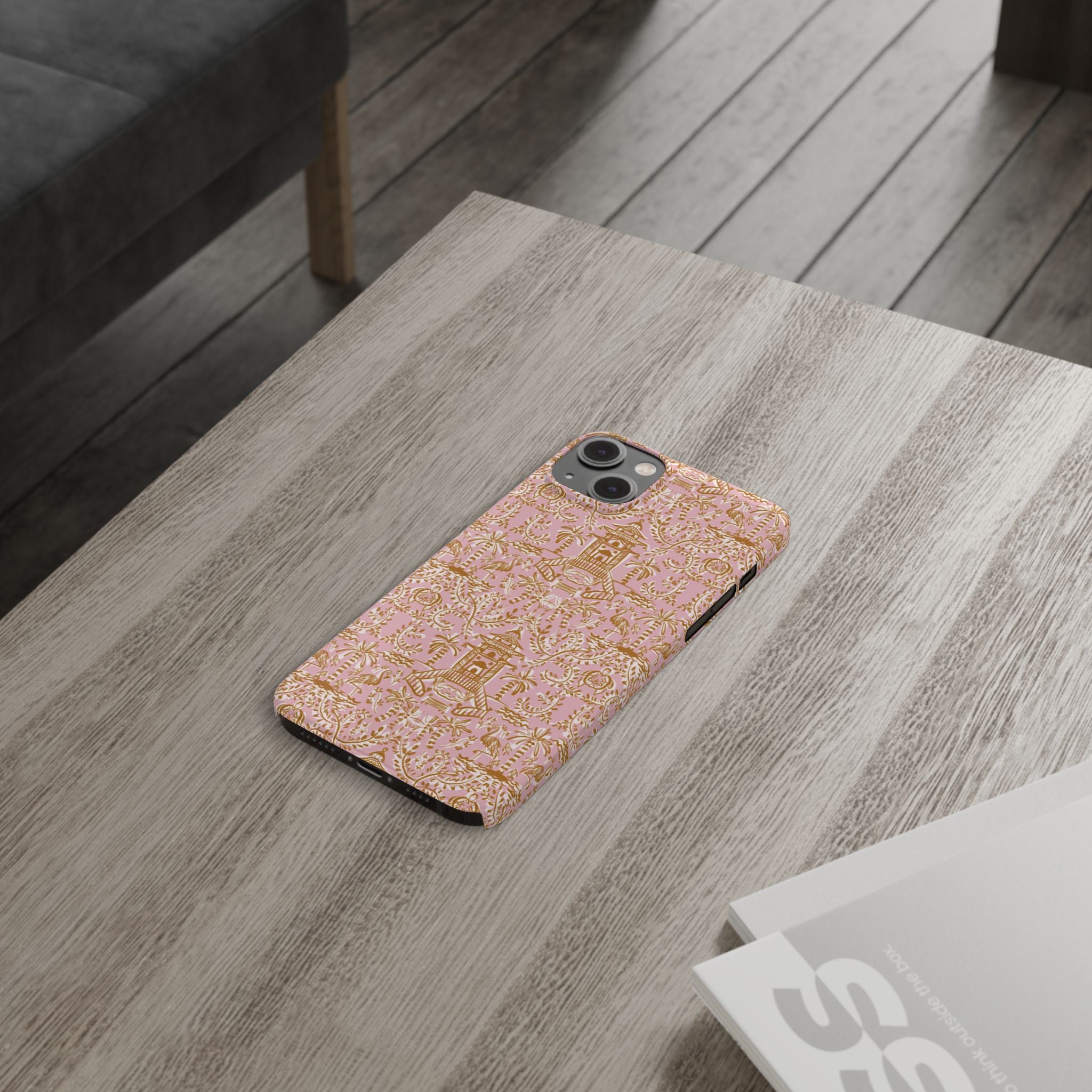 Soirée Pink Slim Phone Case