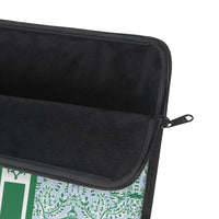 Chinoiserie Palms Monogrammed Laptop Sleeve