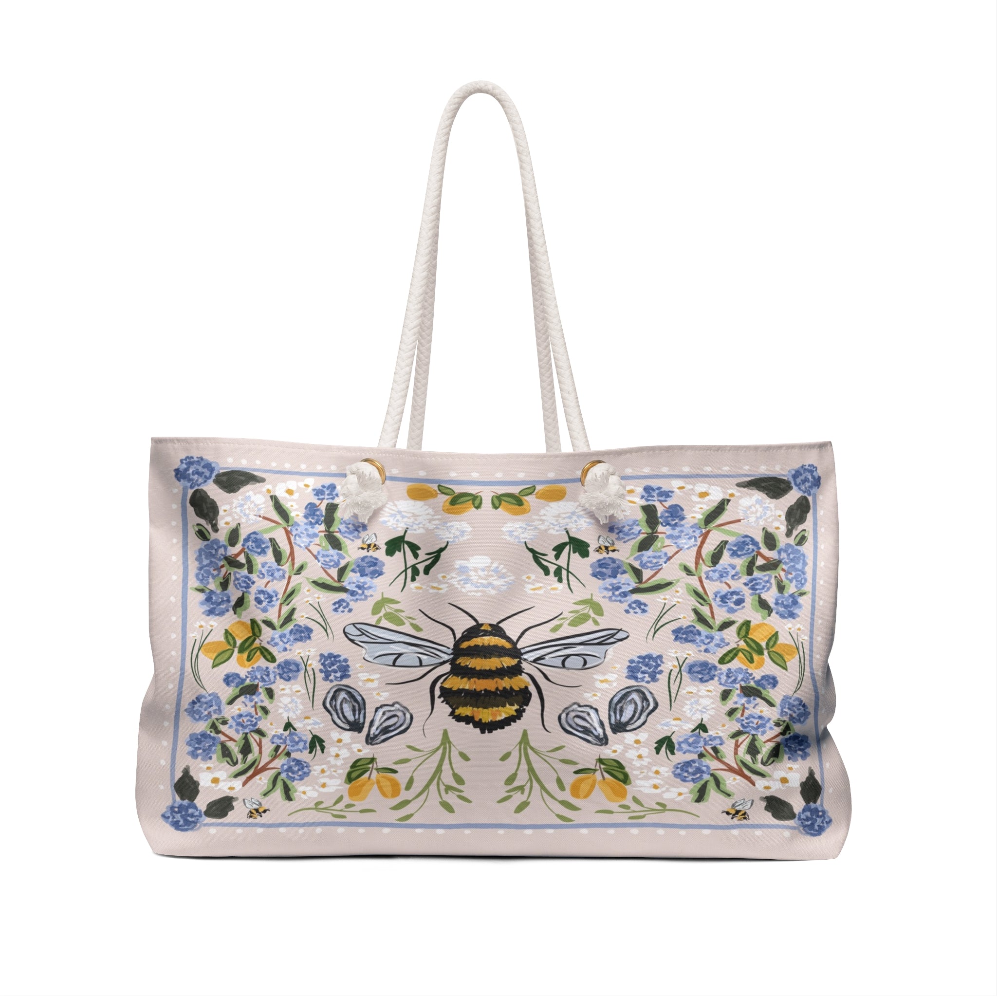 Preppy Lemons Carry-All Tote