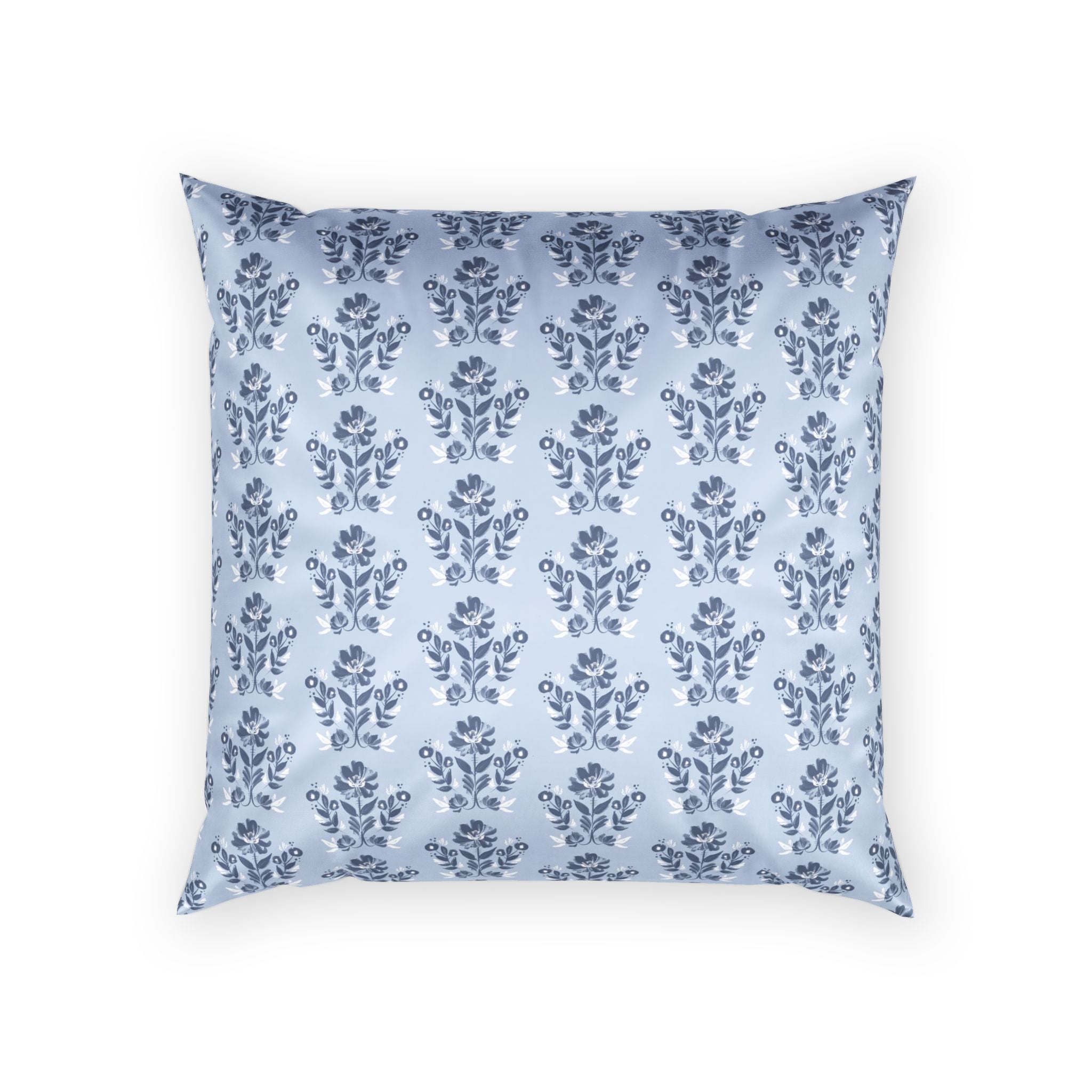 Evangeline Blue Velvet Pillow