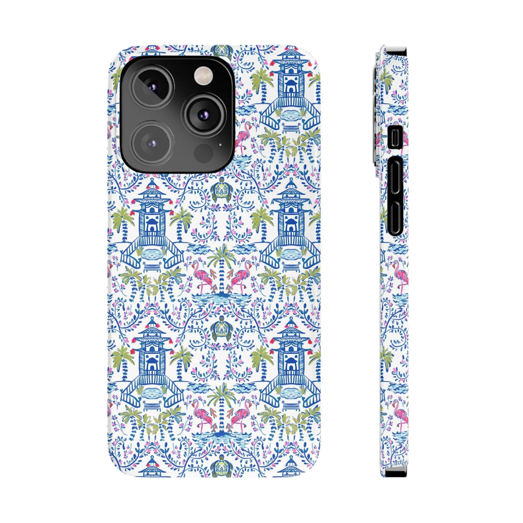 Colorful Chinoiserie Slim Phone Case