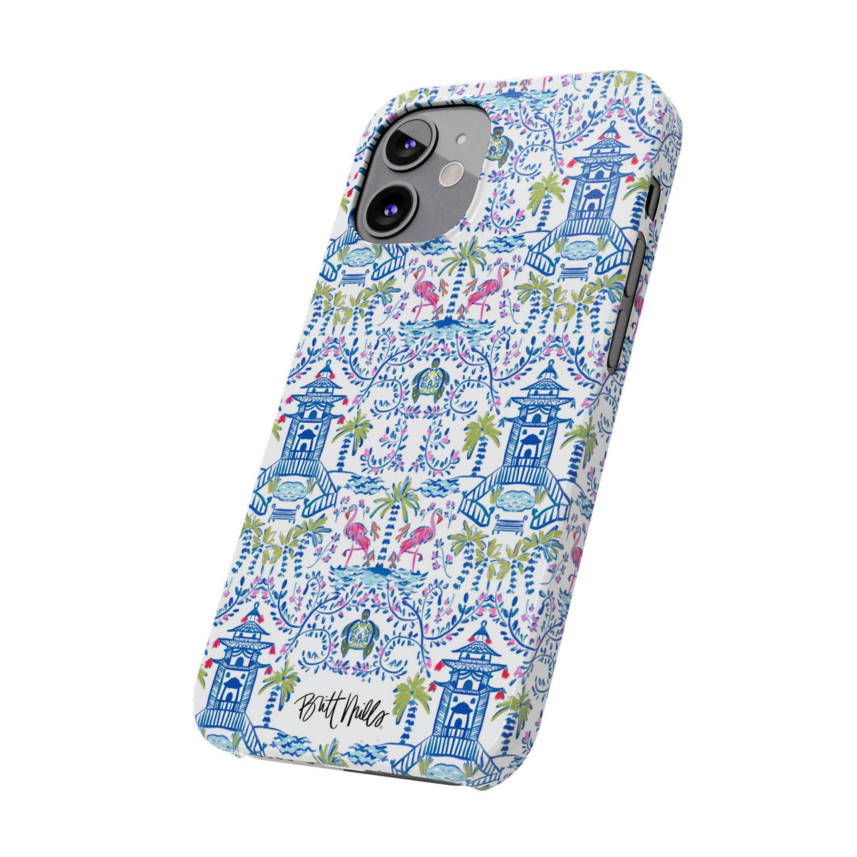 Colorful Chinoiserie Slim Phone Case