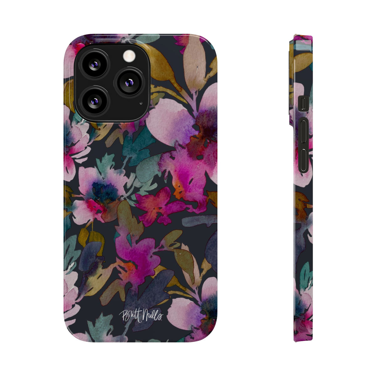 Flourish Slim Phone Case