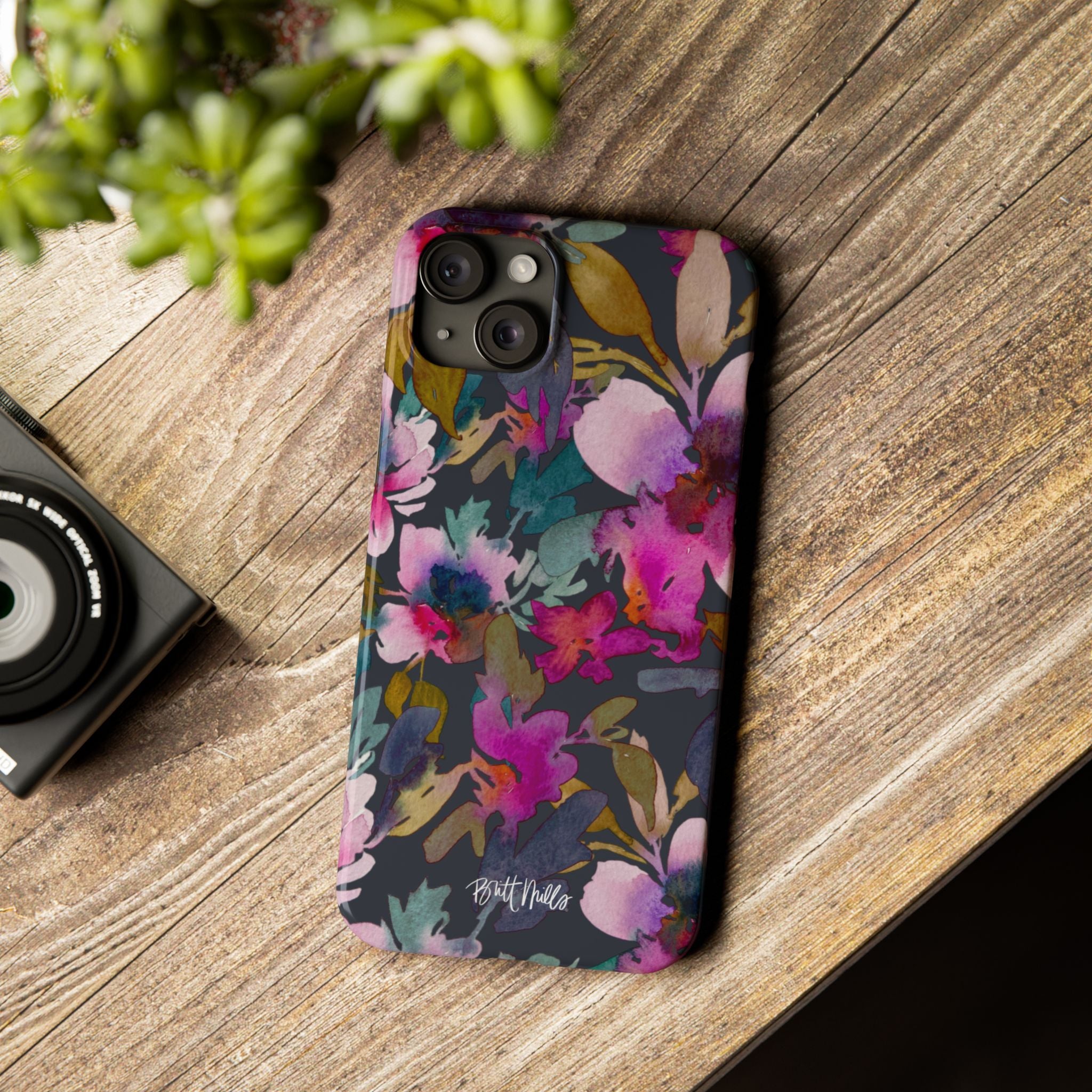 Flourish Slim Phone Case