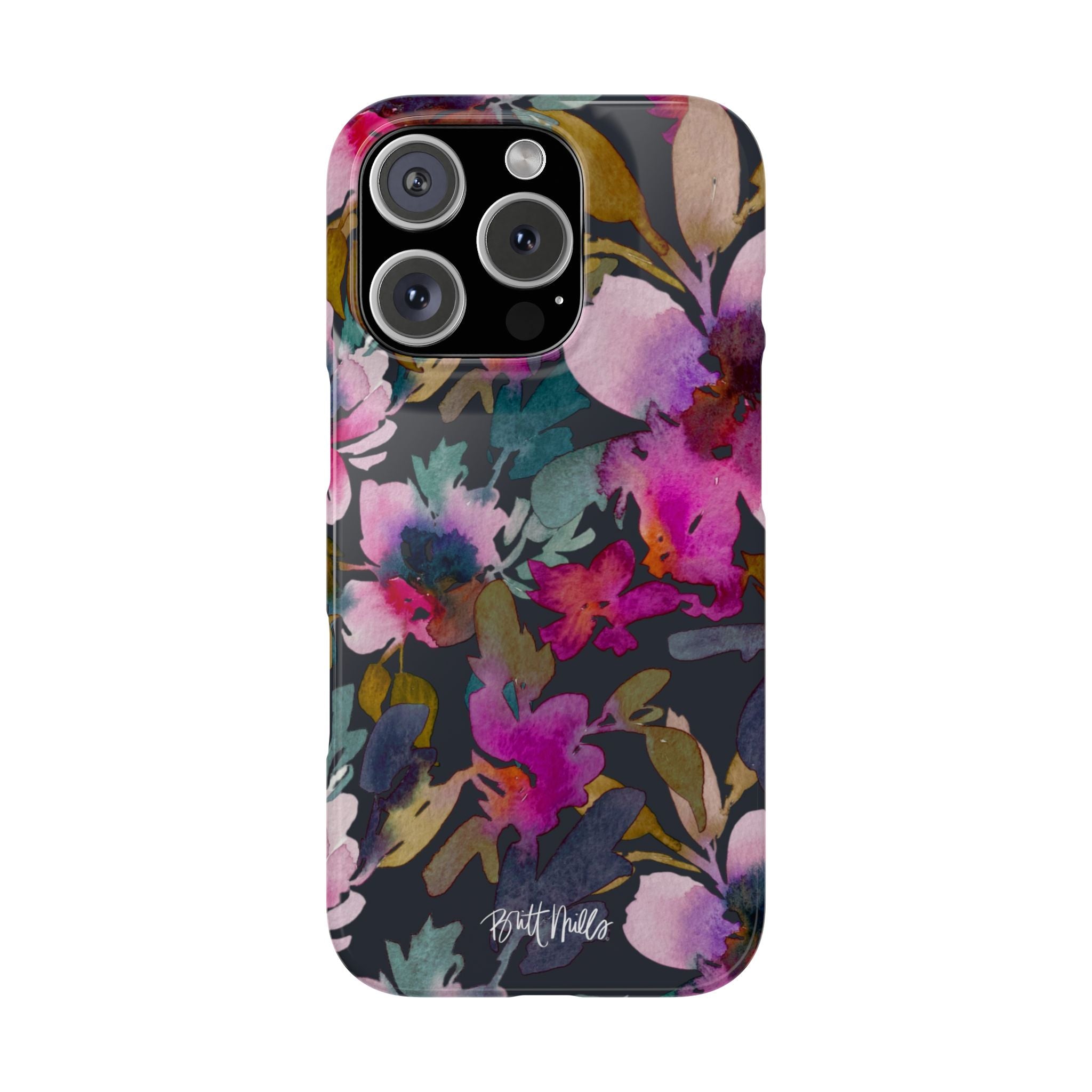 Flourish Slim Phone Case