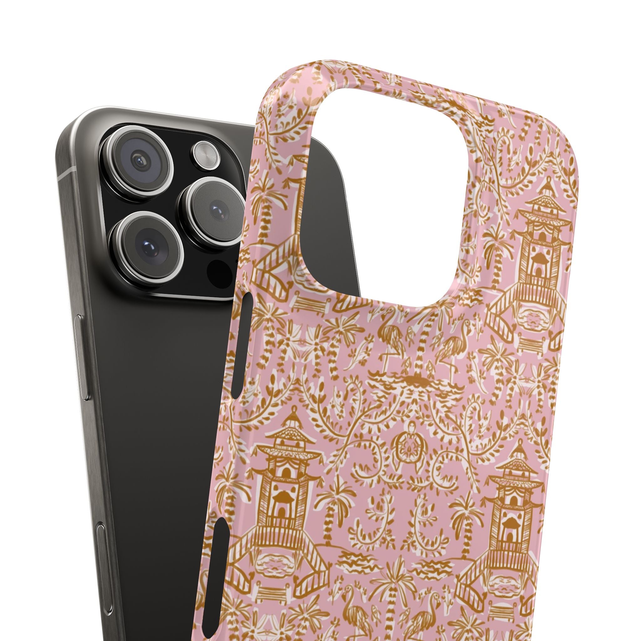 Soirée Pink Slim Phone Case