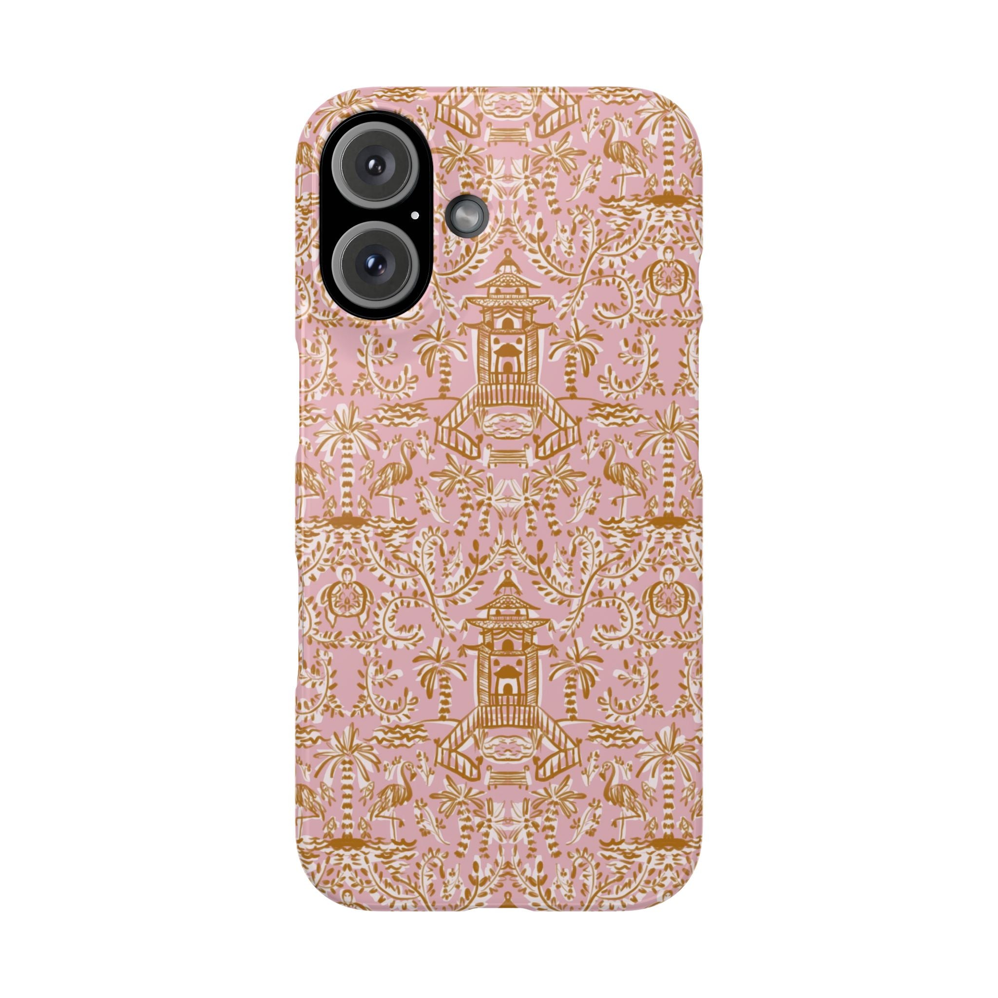 Soirée Pink Slim Phone Case