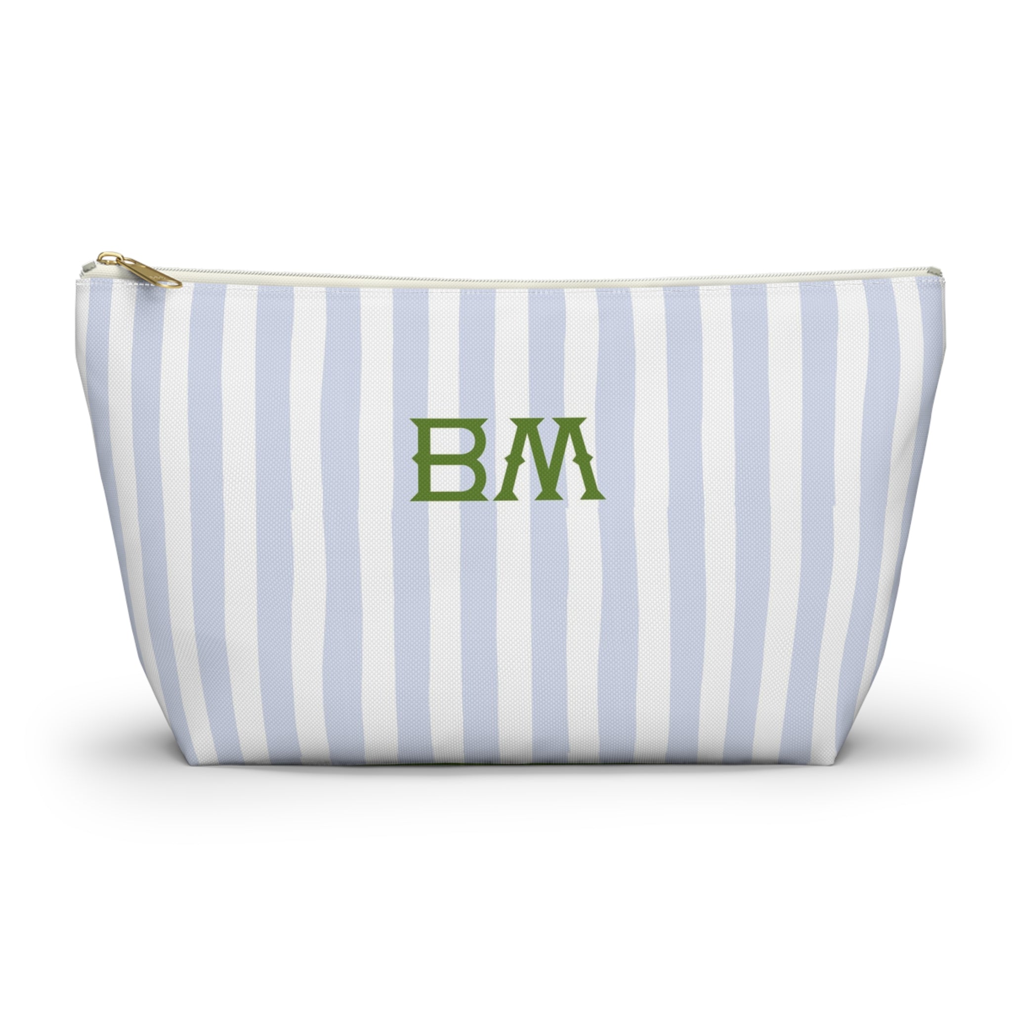Seaside Stripes Monogrammed Pouch