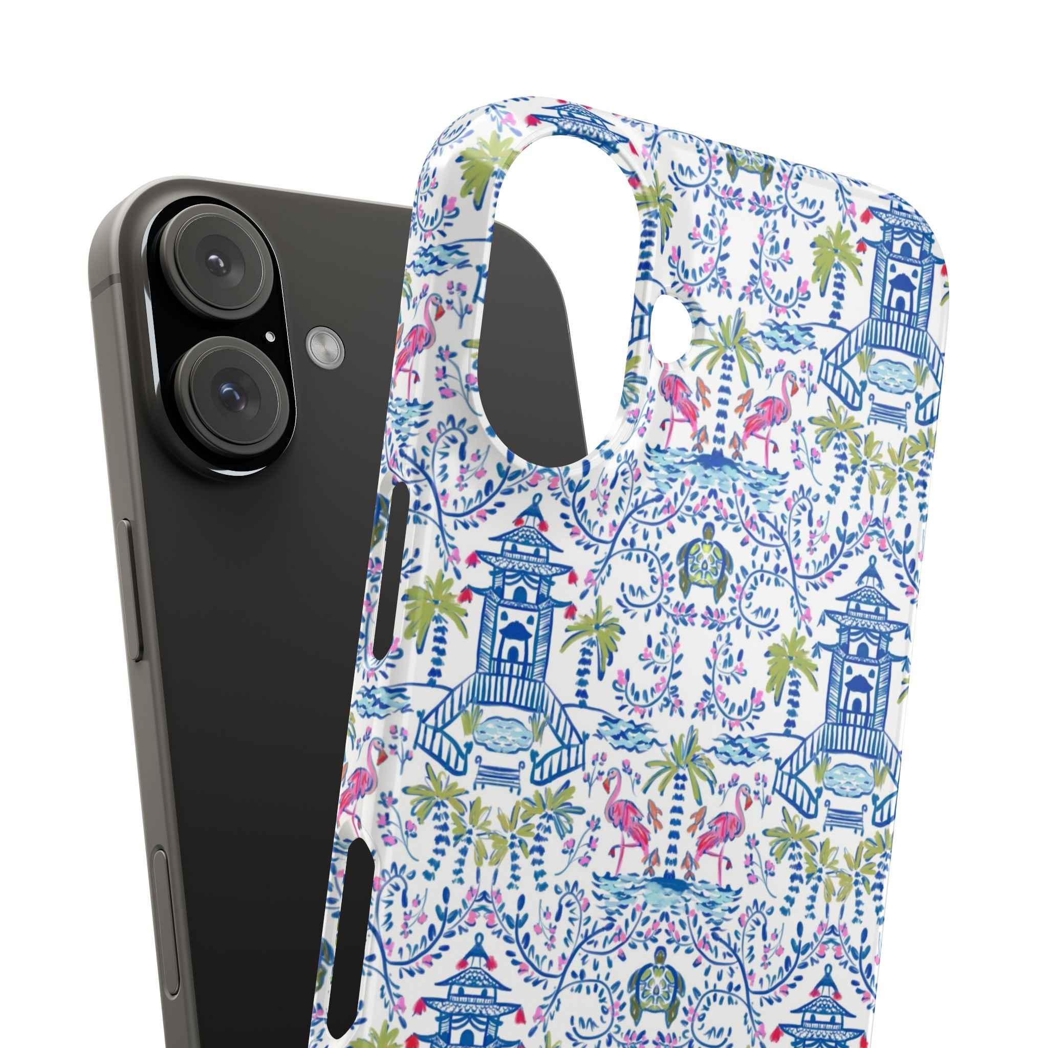 Colorful Chinoiserie Slim Phone Case