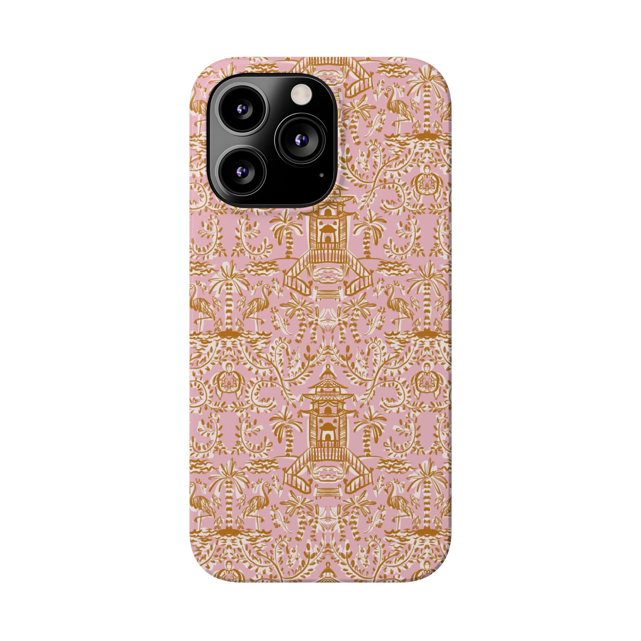 Soirée Pink Slim Phone Case