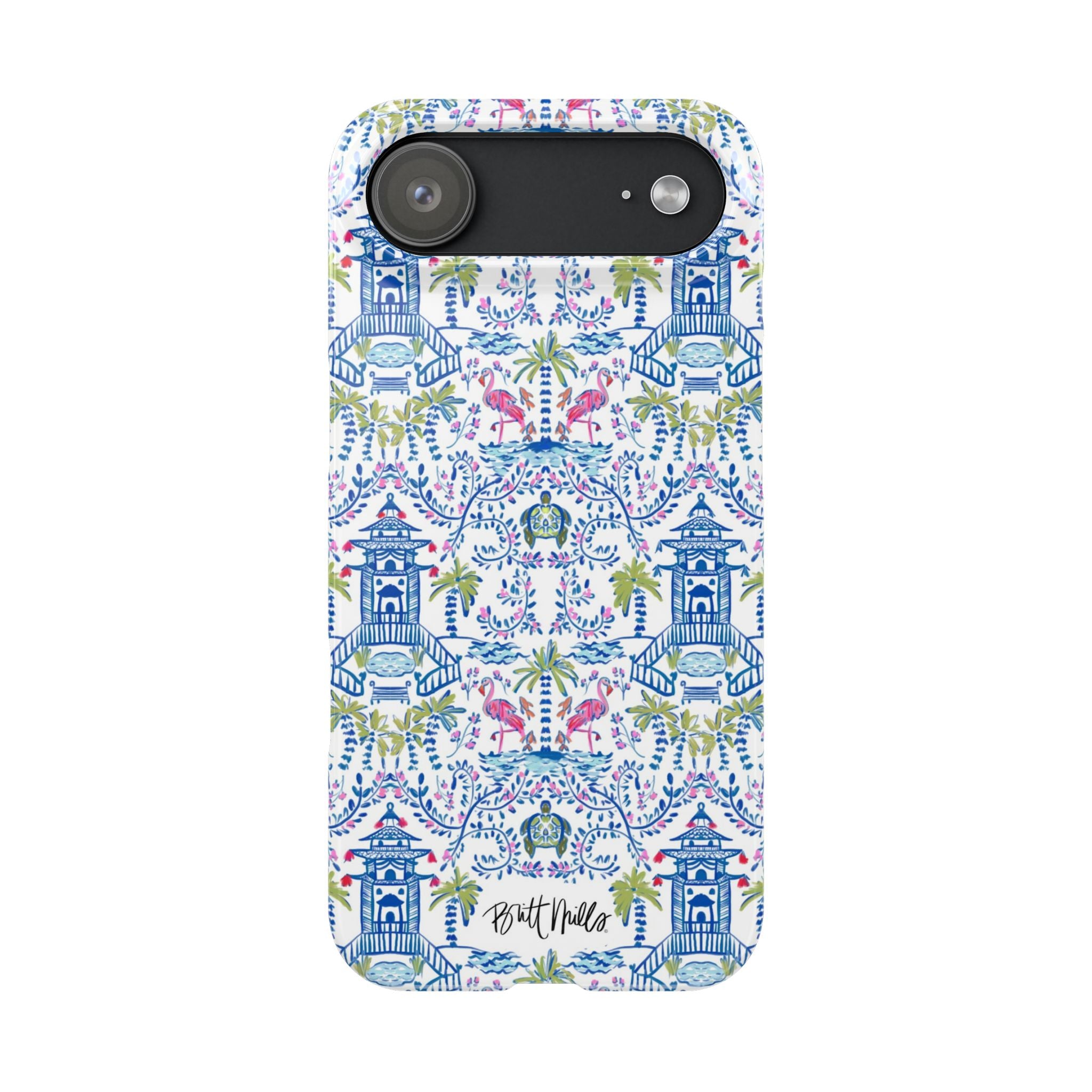 Colorful Chinoiserie Slim Phone Case