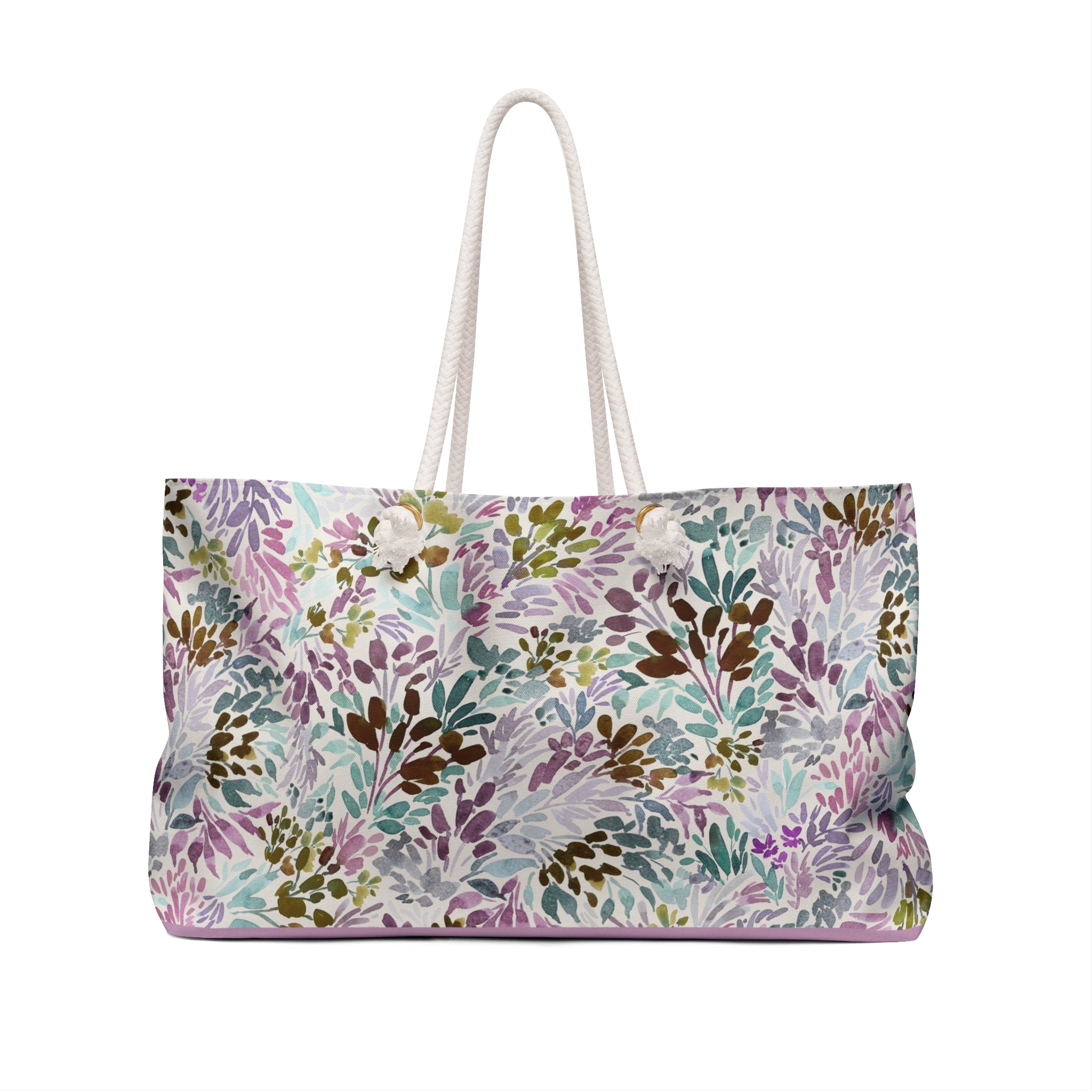 Daphne Striped Monogrammed Mahjong Bag