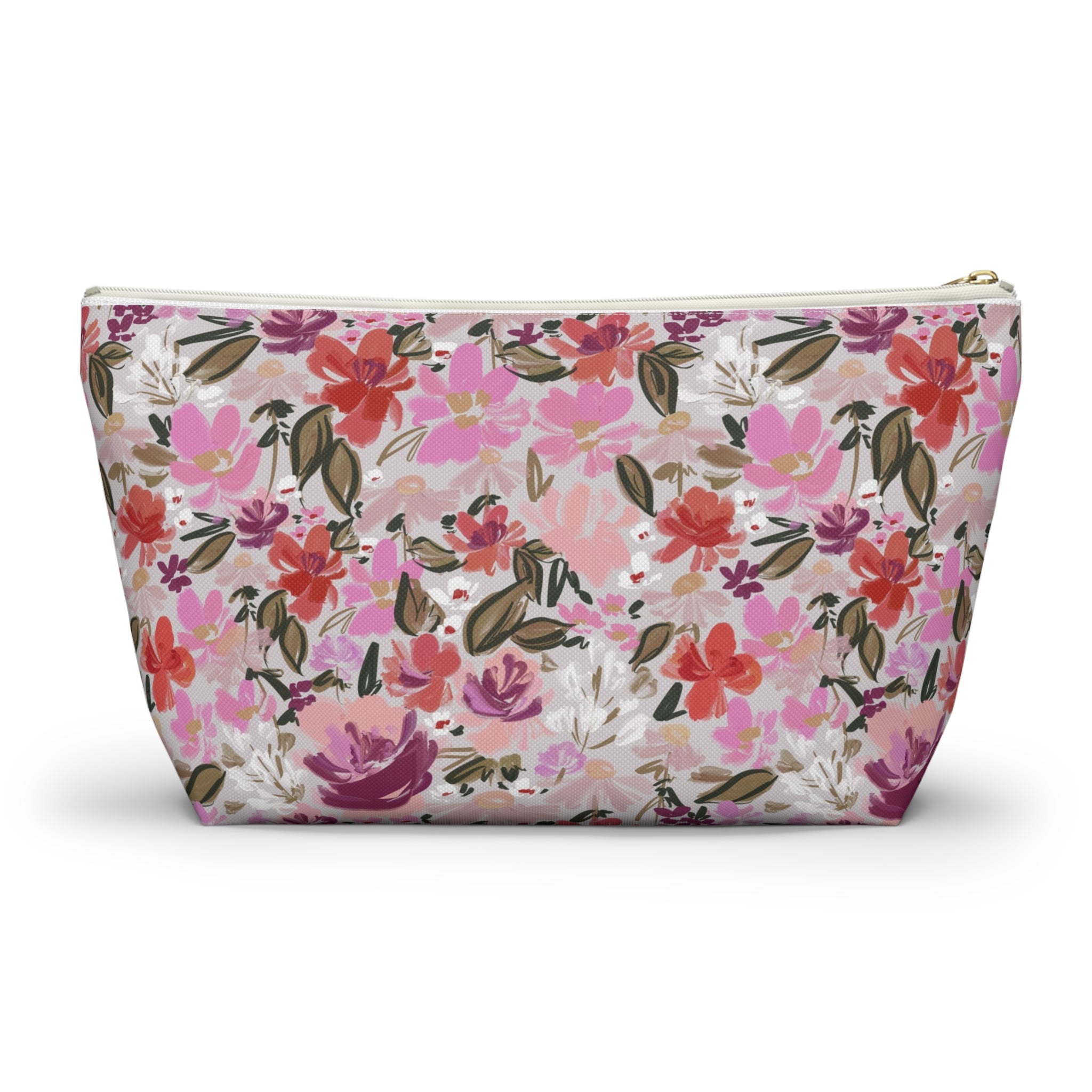 Mallard Manor Striped Monogrammed Mahjong Tile Pouch