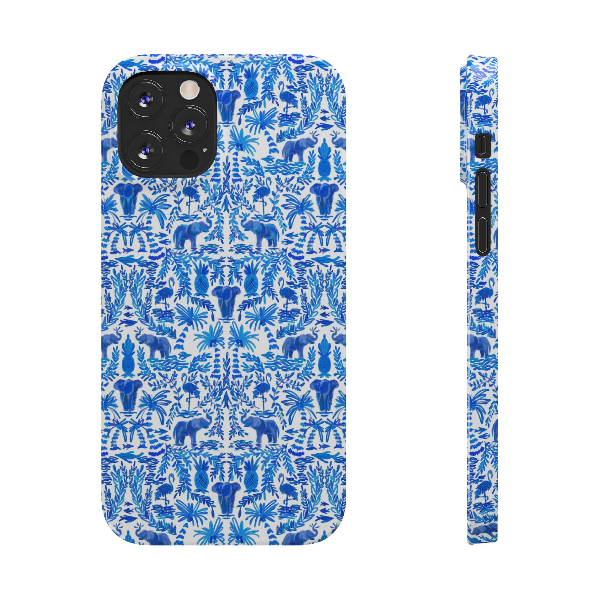 Elephant Fun Slim Phone Case