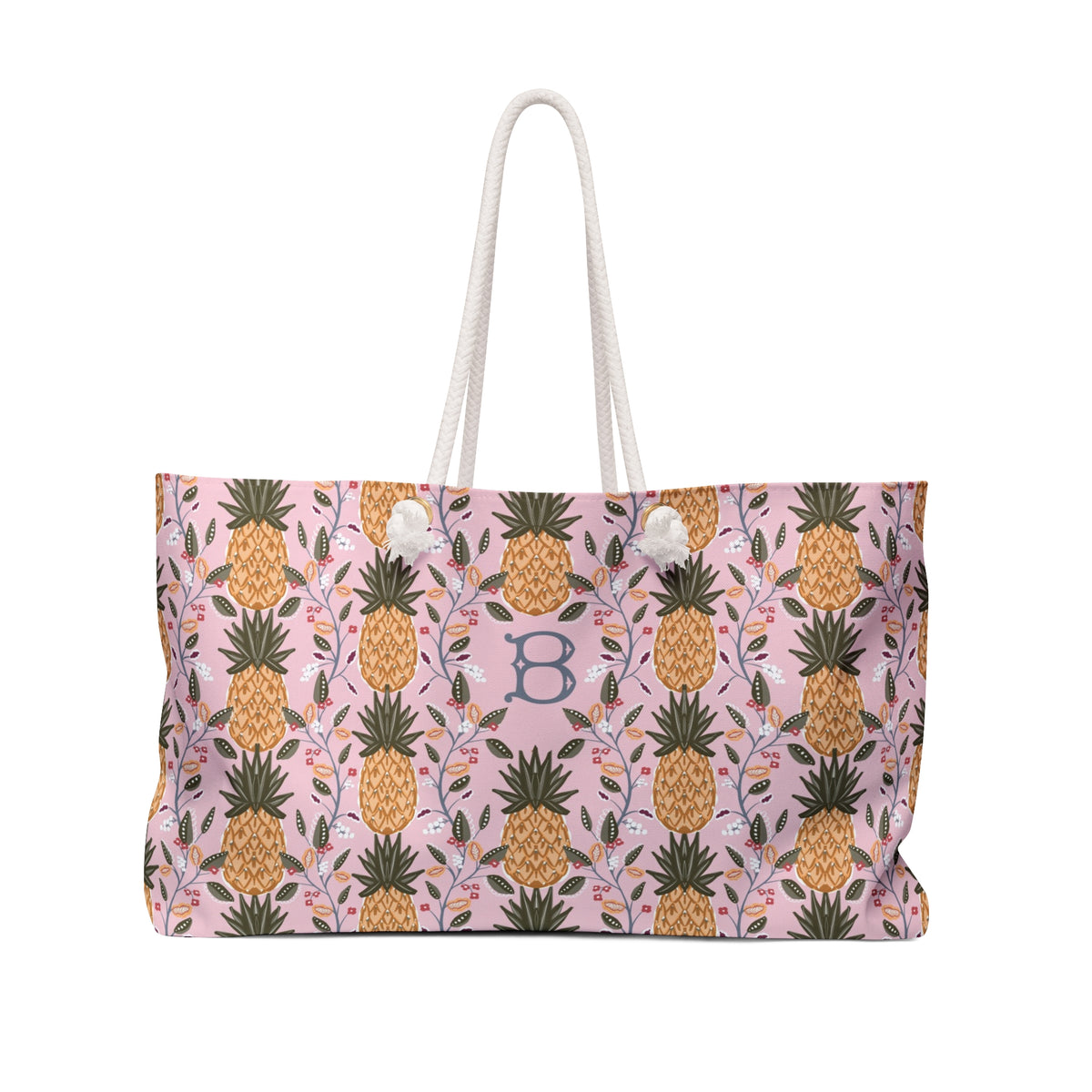 The Key West Monogrammed Carry-All Tote