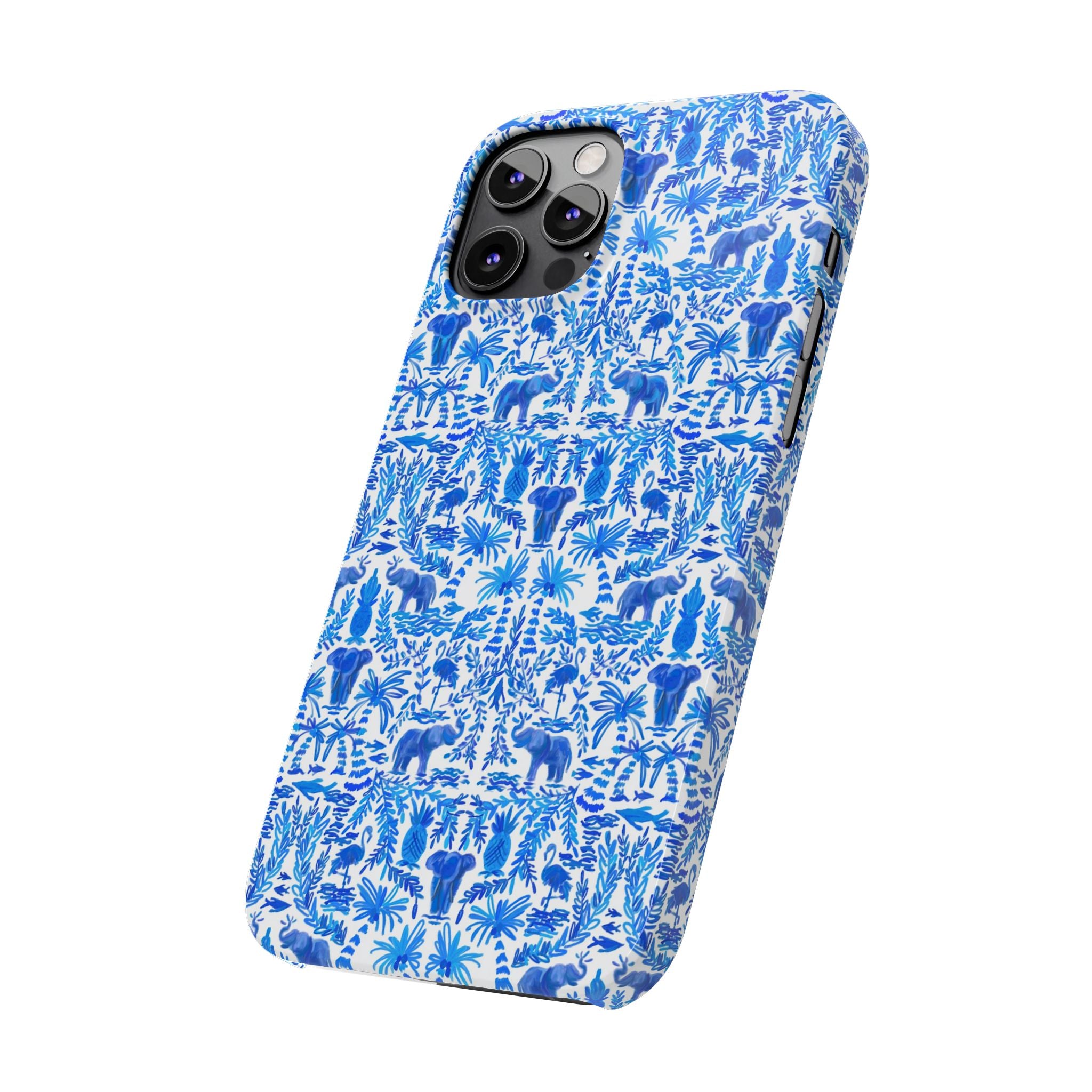 Elephant Fun Slim Phone Case