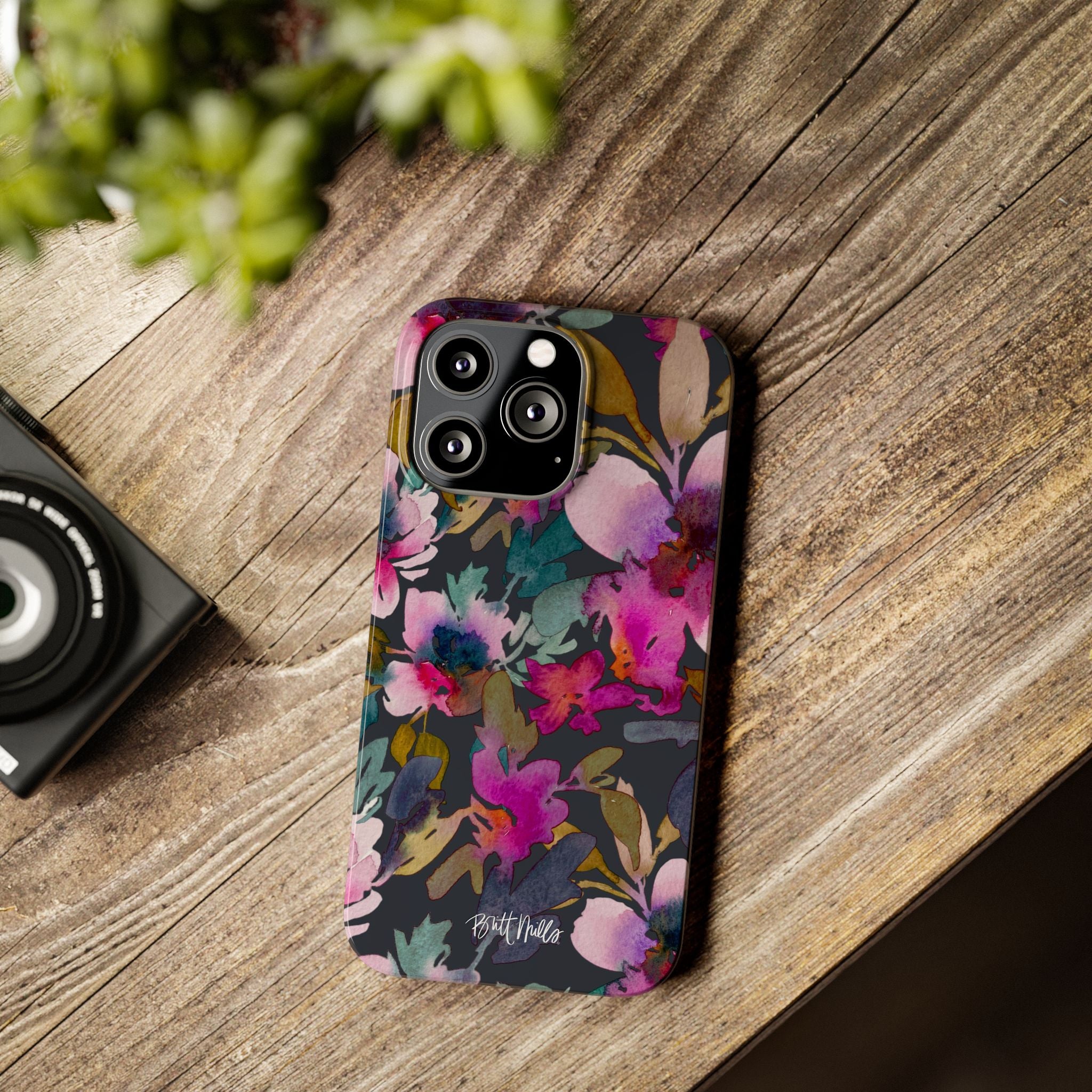 Flourish Slim Phone Case
