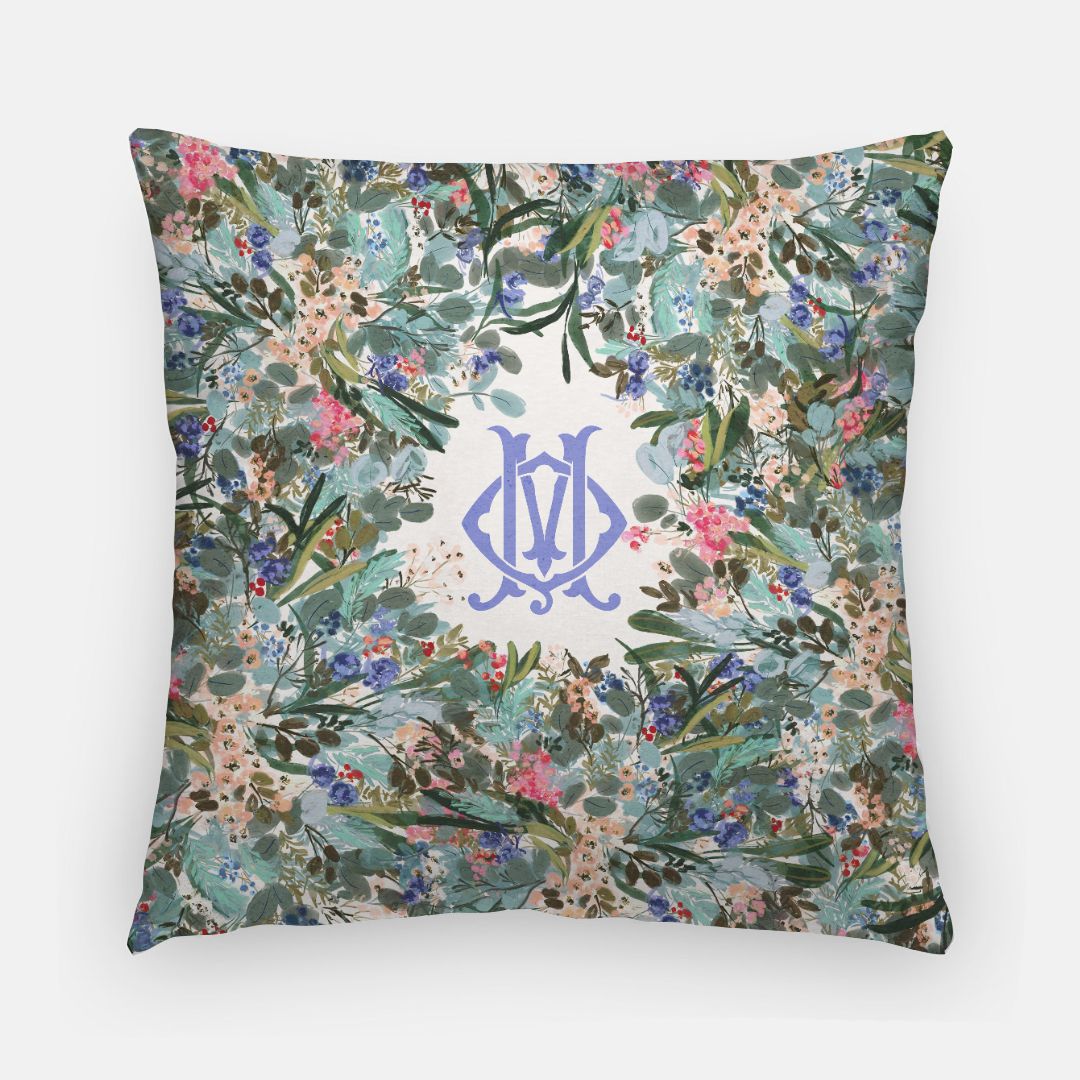 Siesta Key Monogrammed Pillowcase 20"x20"