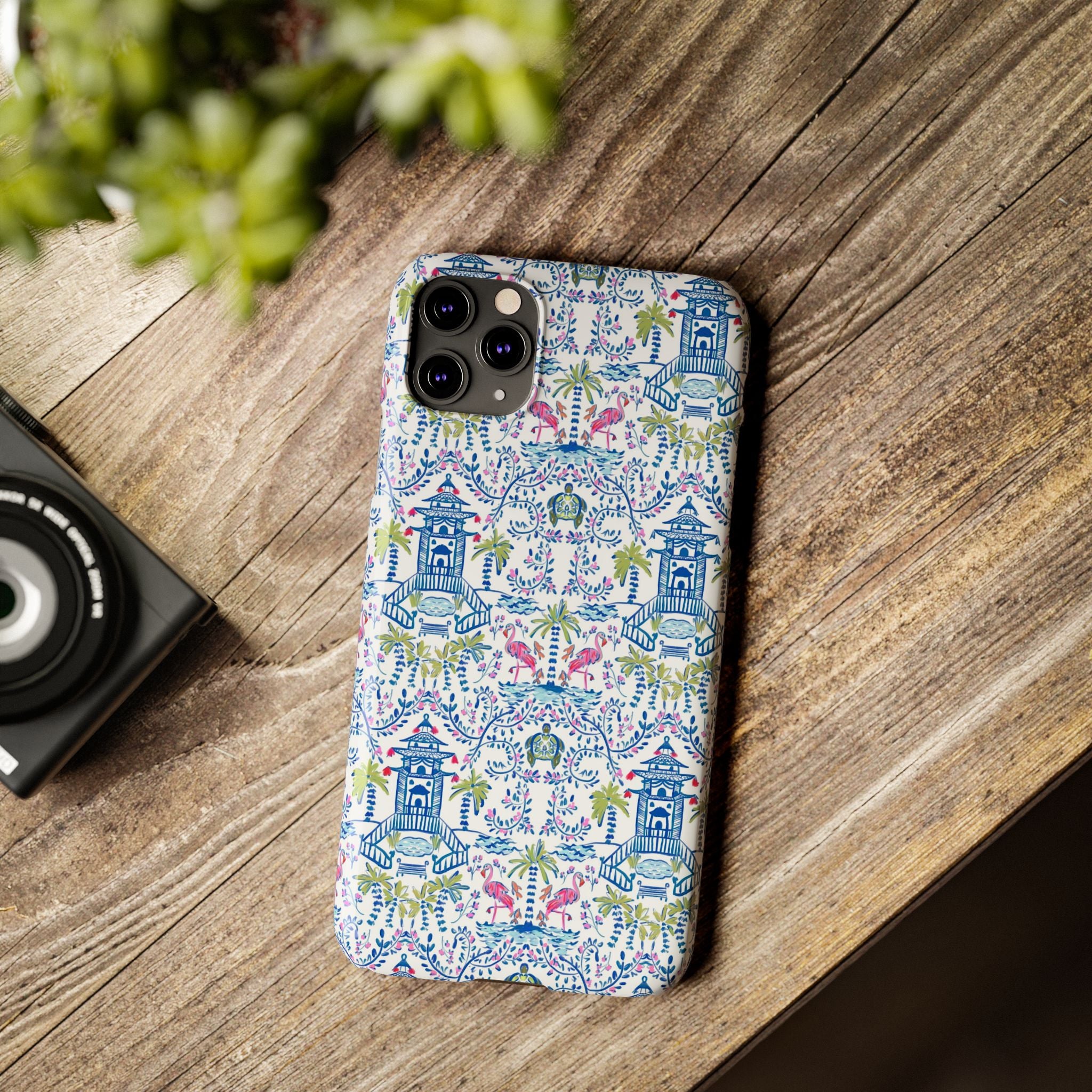 Colorful Chinoiserie Slim Phone Case