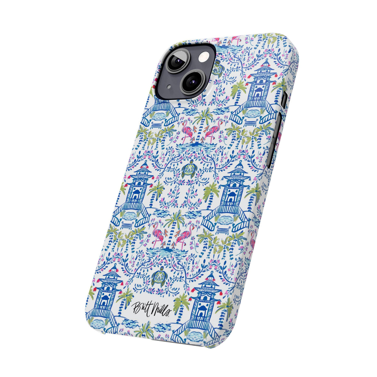 Colorful Chinoiserie Slim Phone Case