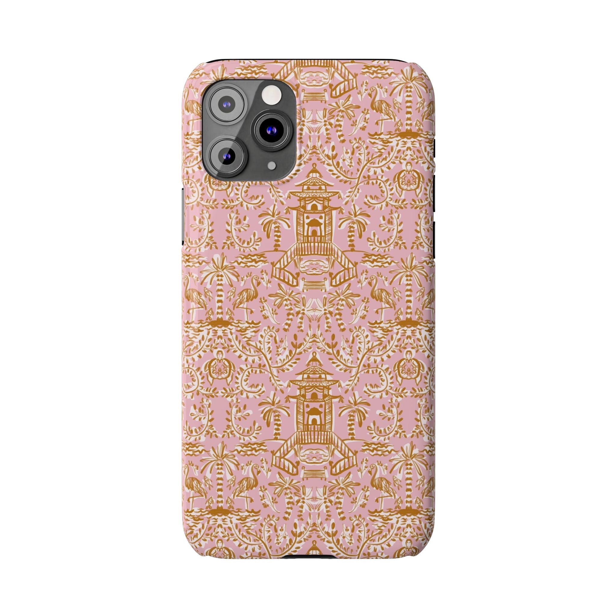 Soirée Pink Slim Phone Case