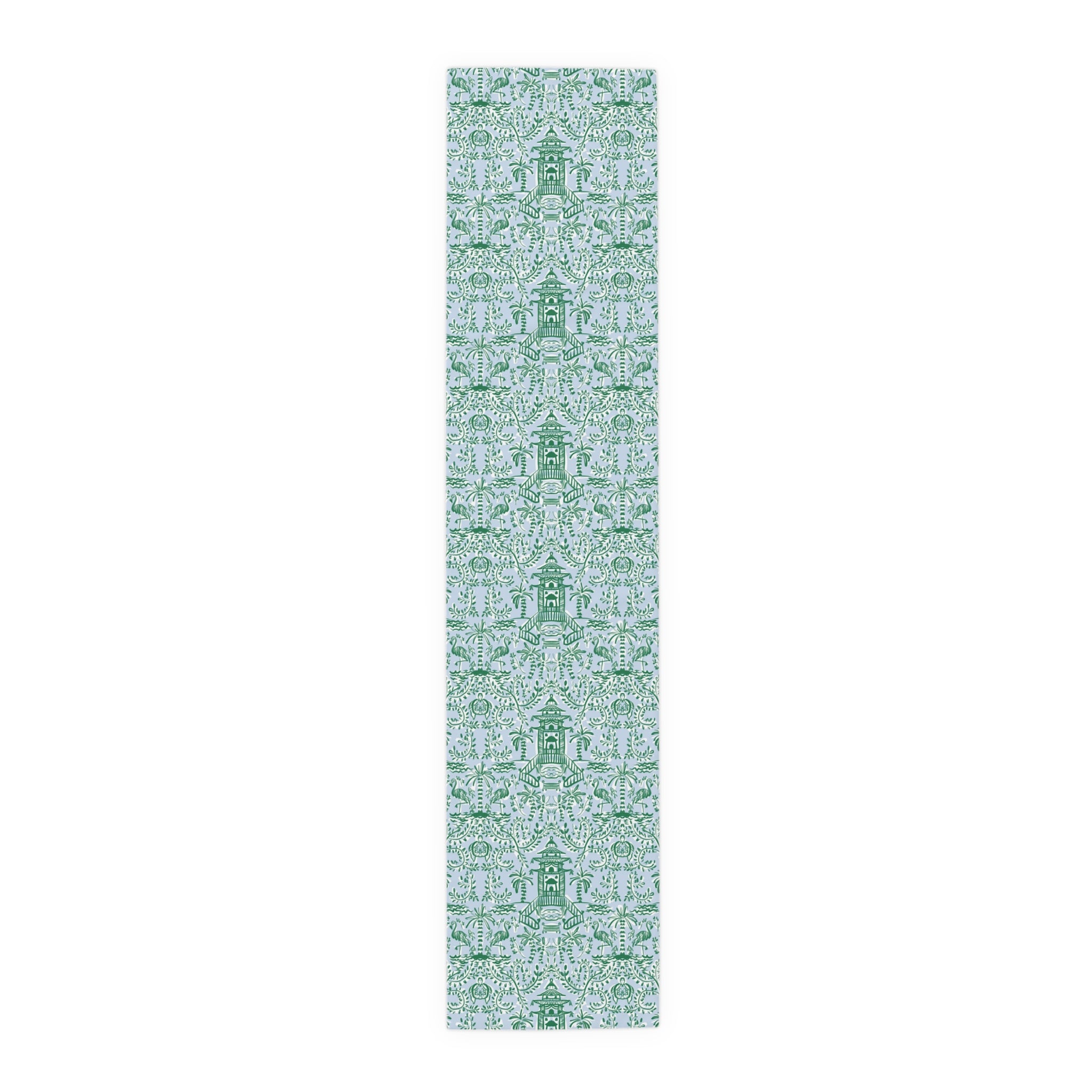 Chinoiserie Palms Table Runner