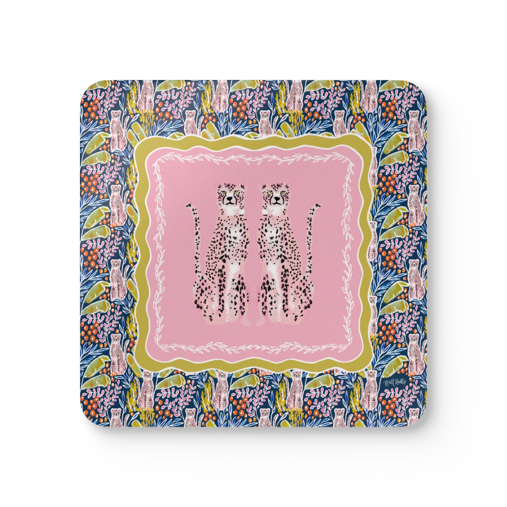 Regency Mahjong Mat Art Coaster Set (Set of 4)