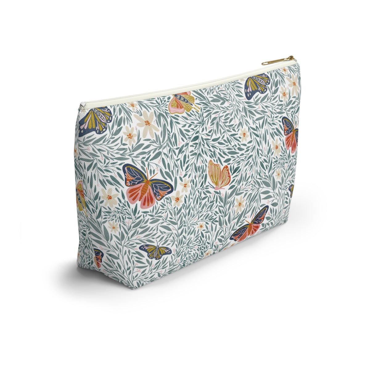 Huntley Striped Monogrammed Mahjong Tile Pouch
