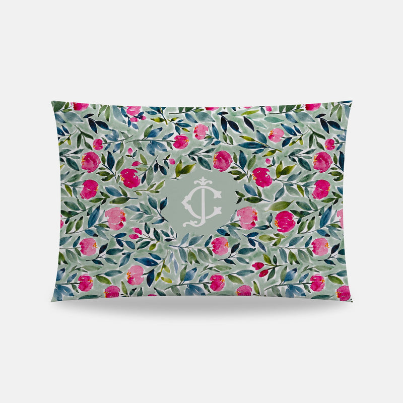 Boca Monogrammed Toddler Pillowcase