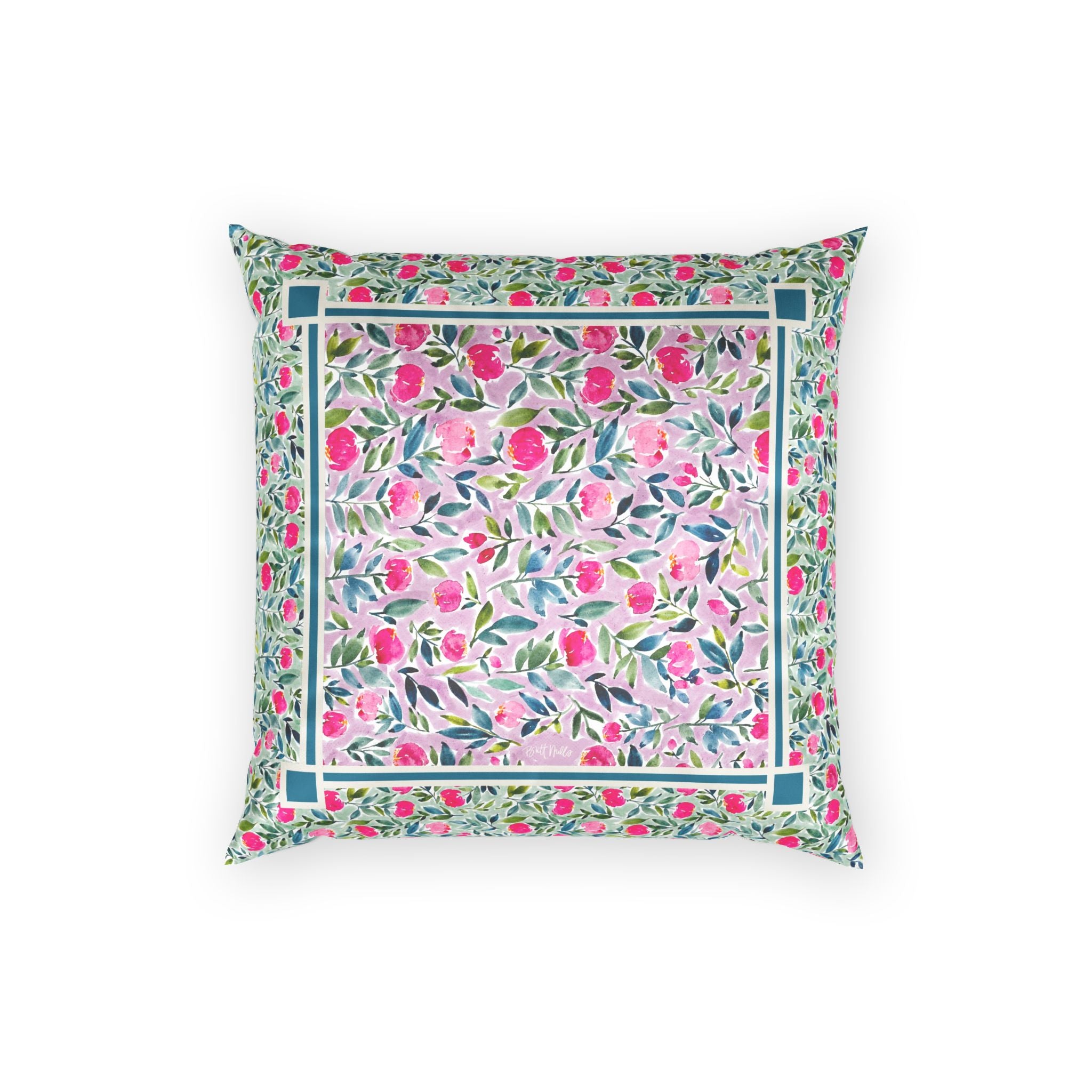 Flora Velvet Pillow