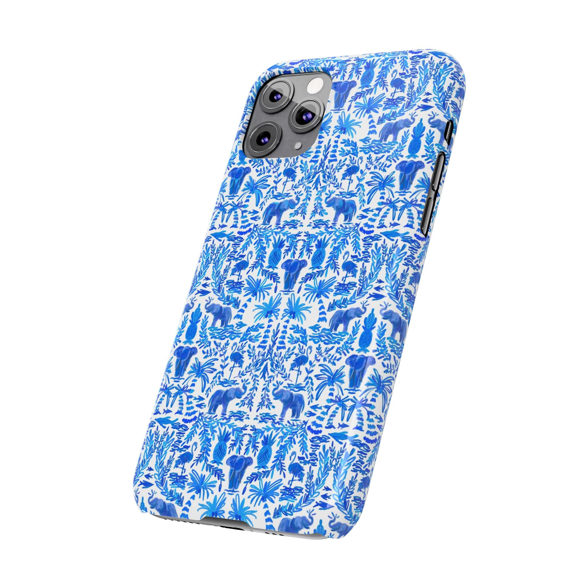 Elephant Fun Slim Phone Case