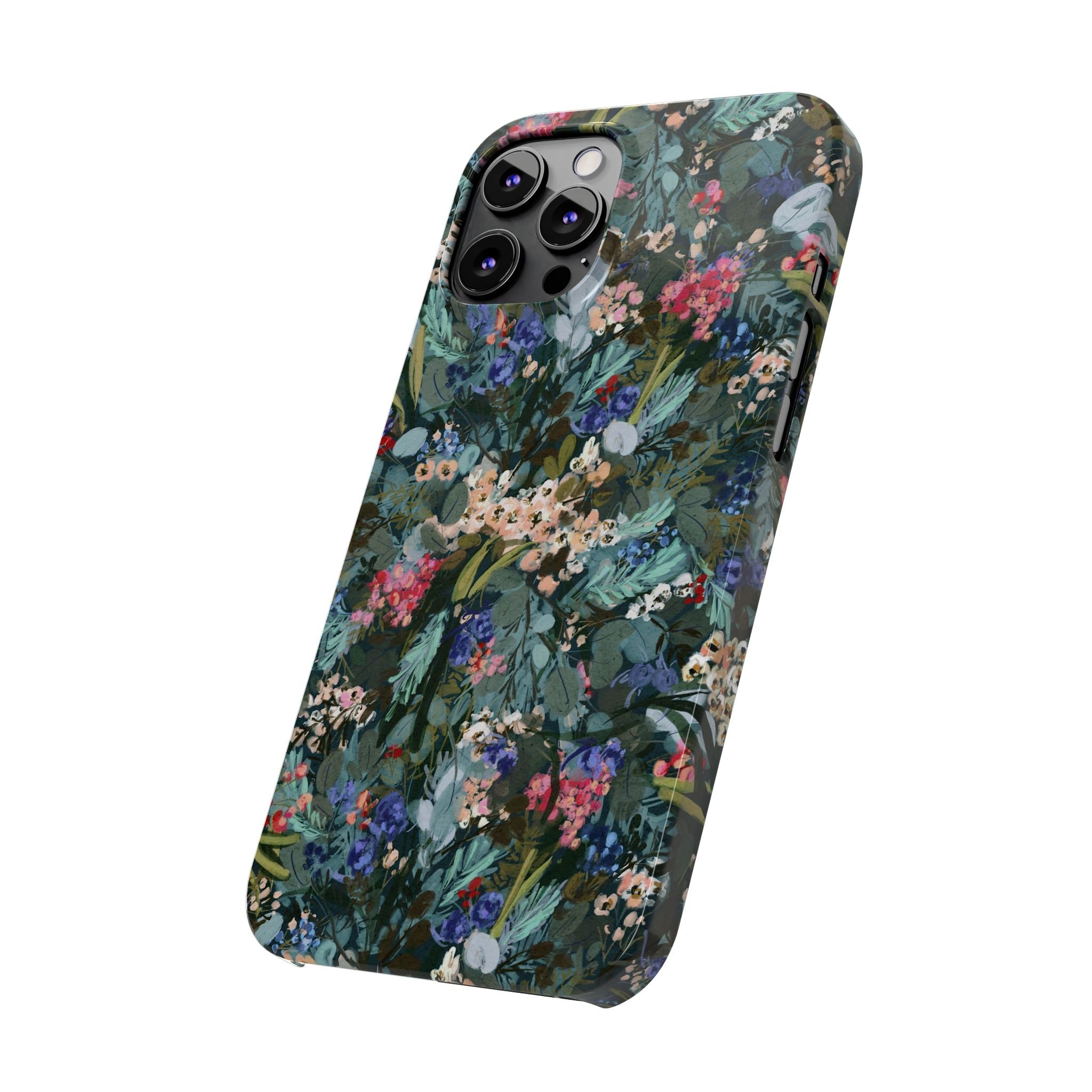 Winter Berry Slim Phone Case