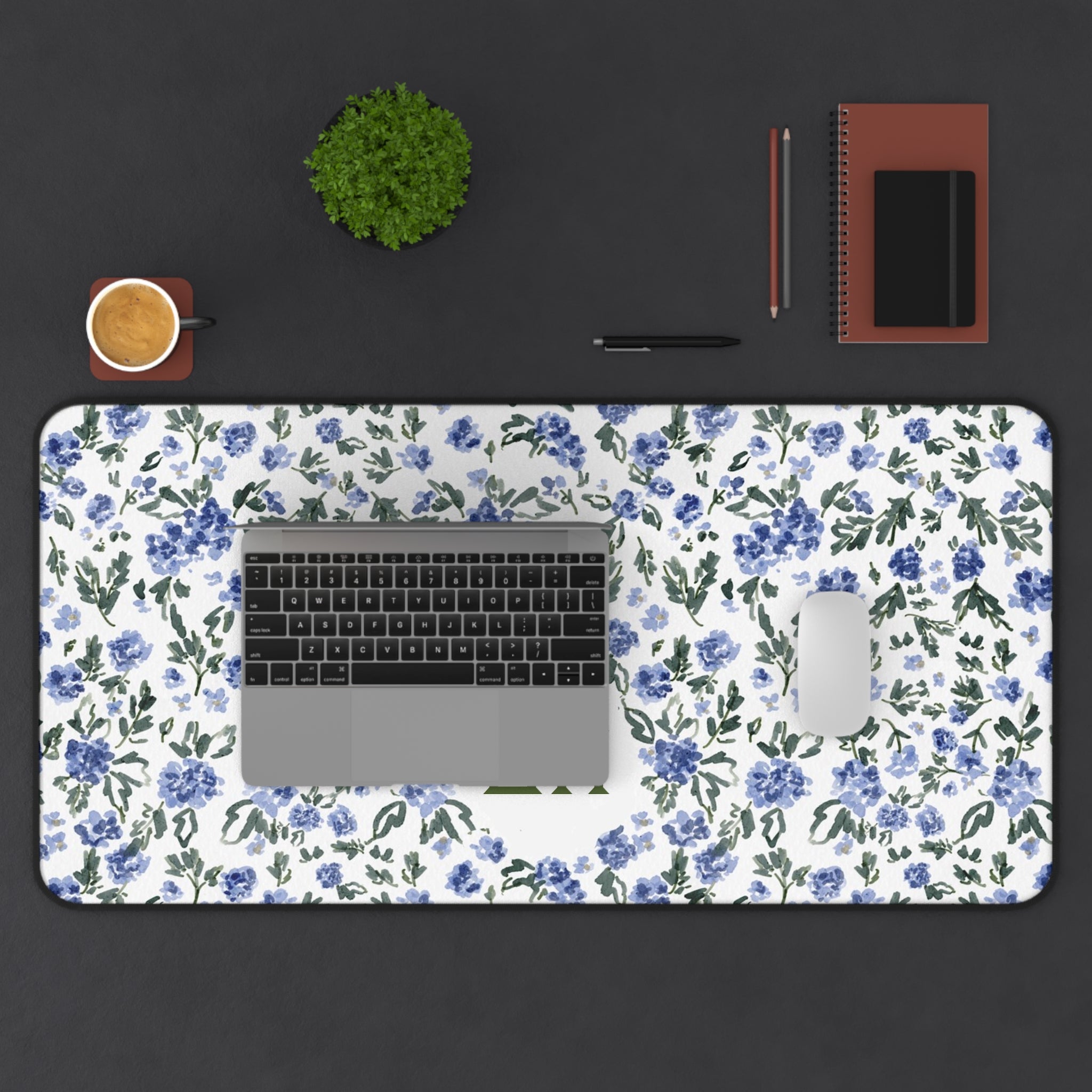 English Countryside Monogrammed Desk Mat