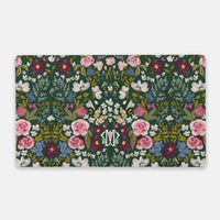 Gardens Monogrammed Desk Mat - Large (24" x 14")