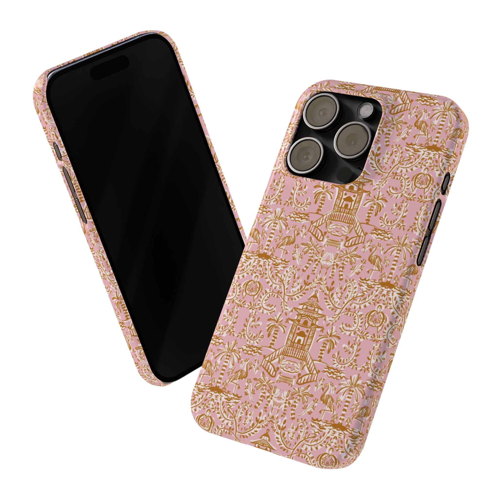 Soirée Pink Slim Phone Case