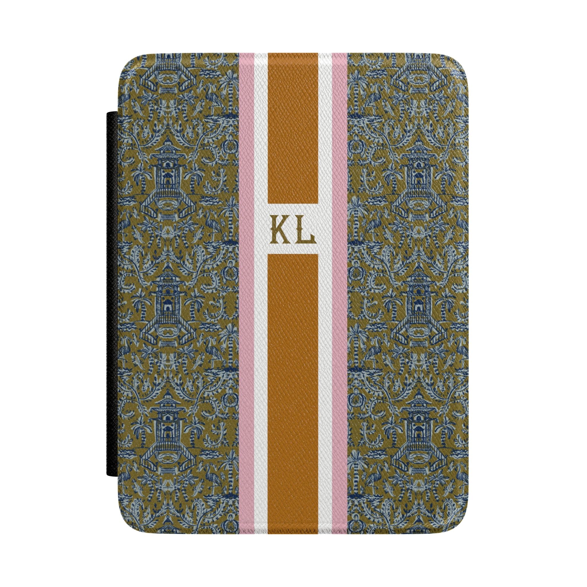 Soirée Monogrammed Kindle Case