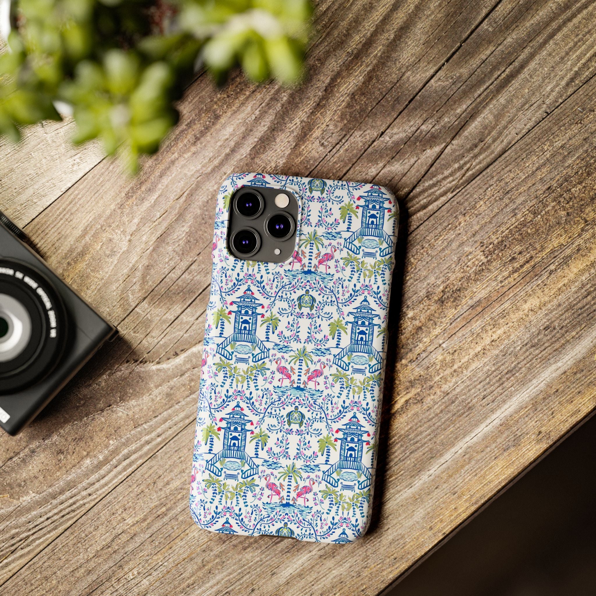 Colorful Chinoiserie Slim Phone Case