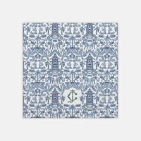 Palm Beach Monogrammed Swaddle Blanket