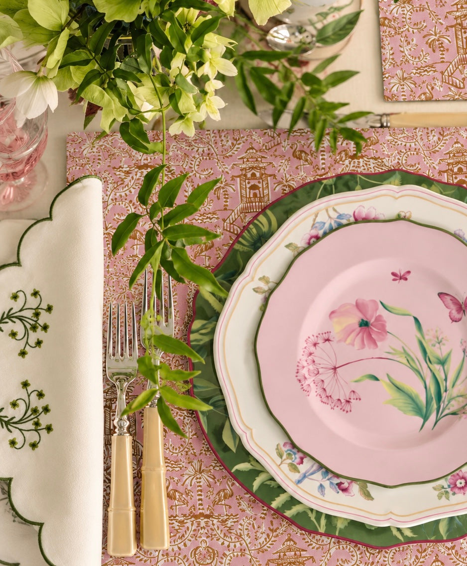 Soirée Pink Placemats (Set of 4)