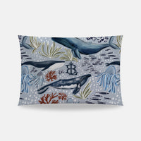 Under The Sea Monogrammed Toddler Pillowcase