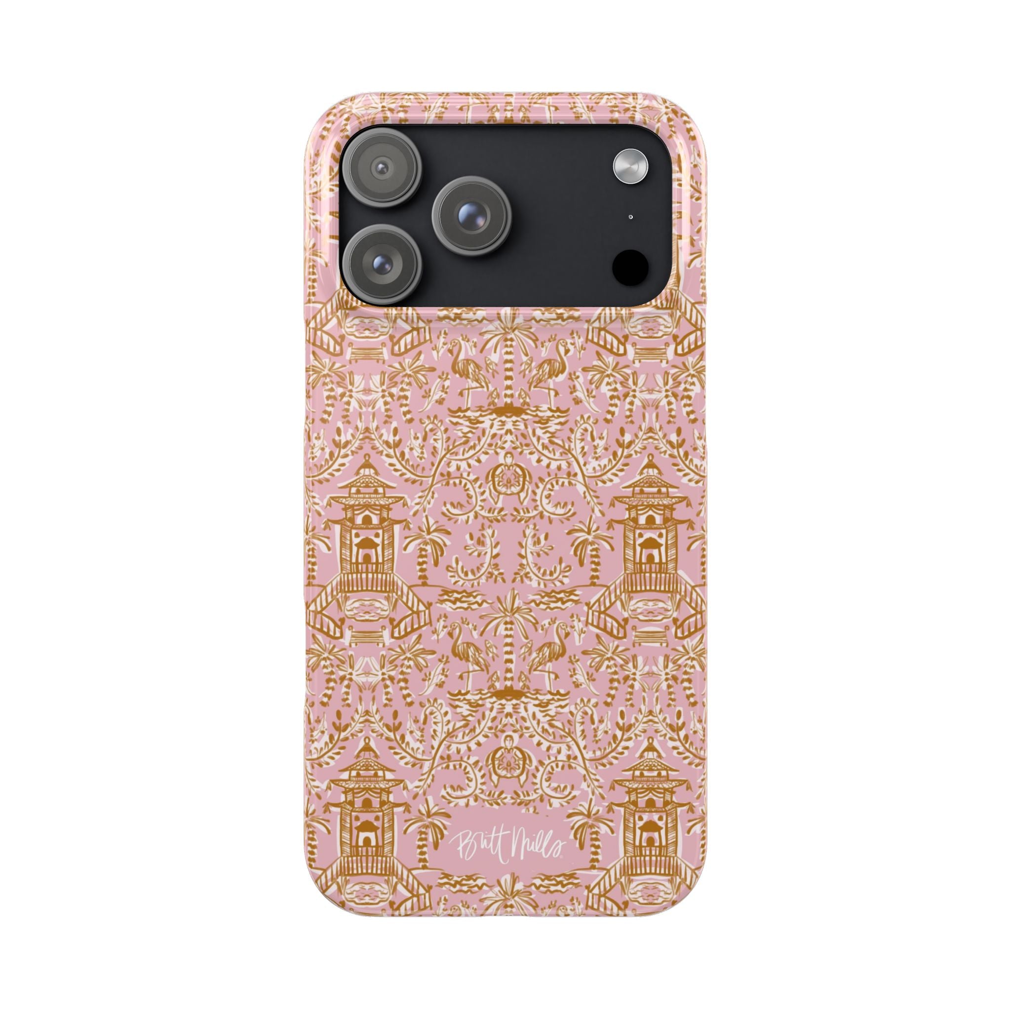 Soirée Pink Slim Phone Case