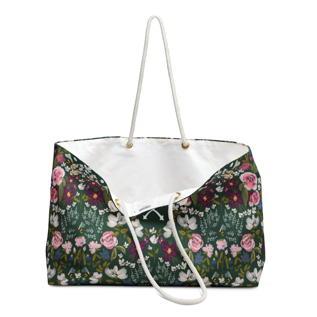 Gardens Monogrammed Carry-All Tote